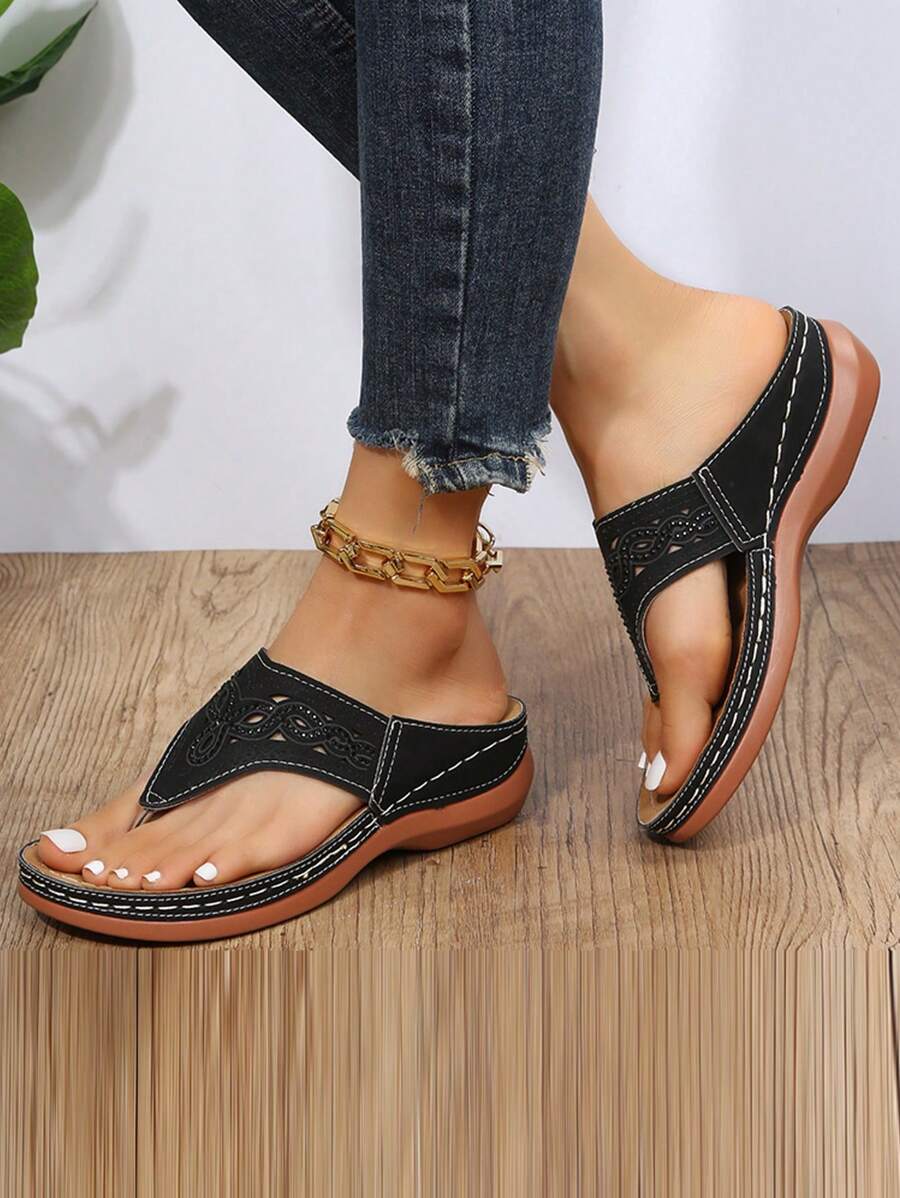 Sandales Orthopédiques Luxe Confort – Sandales de Marche Élégantes et Confortables