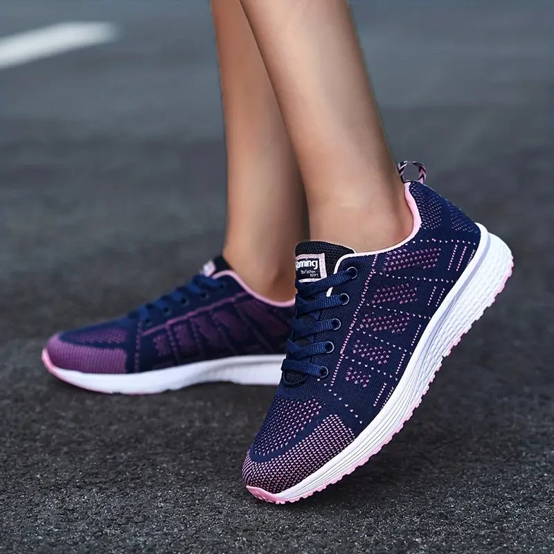 Baskets Orthopédiques Légères et Respirantes - Sneakers Bleues Unisexes pour le Sport et le Quotidien