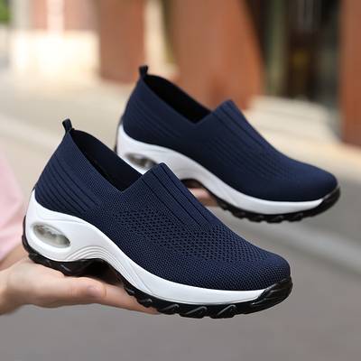 Baskets Orthopédiques Bleues pour Femmes avec Coussin d'Air - Performance et Élégance