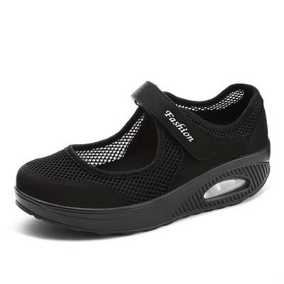 Chaussures Orthopédiques Noires à Scratch Confort Plus - Alliez Style et Bien-être