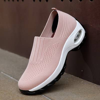 Baskets Orthopédiques Roses pour Femmes avec Coussin d'Air - Performance et Élégance