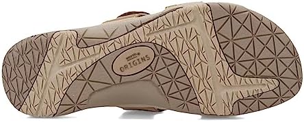 Sandales Orthopédiques en Cuir Suédé Marron - Style et Soutien pour Femmes