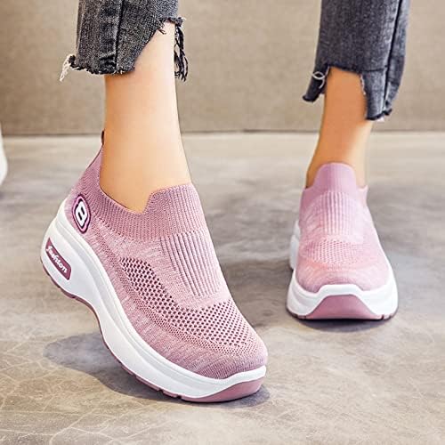 Baskets Orthopédiques Respirantes pour Femme - Confort et Style en Rose