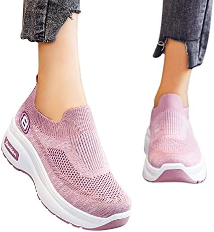Baskets Orthopédiques Respirantes pour Femme - Confort et Style en Rose