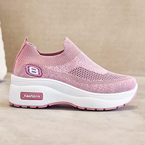 Baskets Orthopédiques Respirantes pour Femme - Confort et Style en Rose