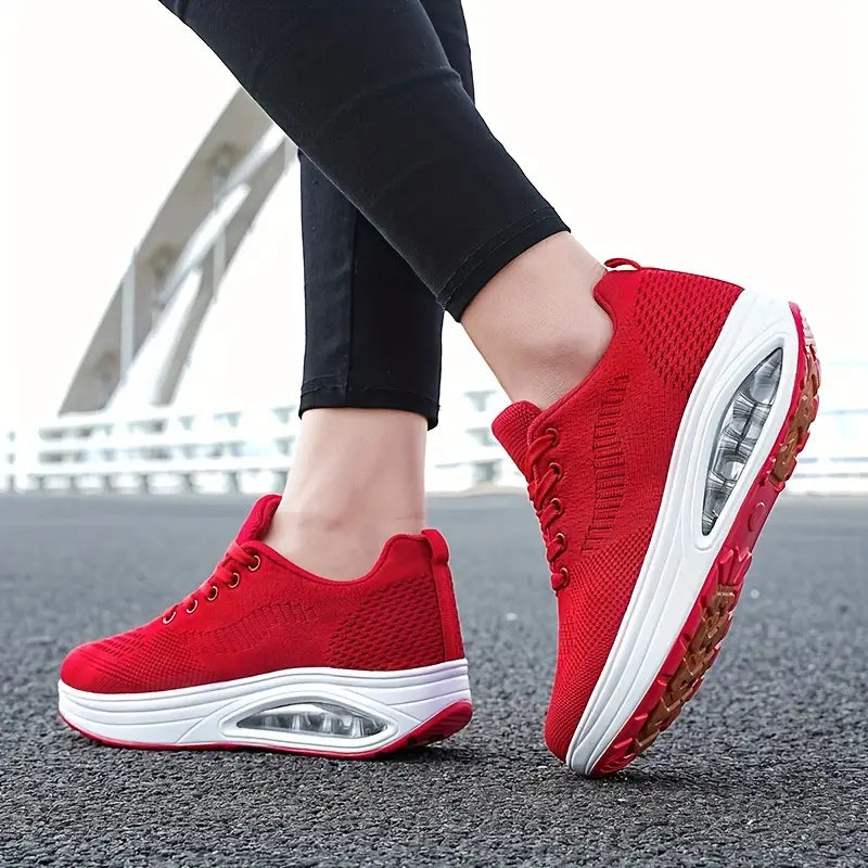 Baskets Orthopédiques Pour Femme - Chaussures De Sport Avec Soutien De La Voute - Semelle Antidérapante - Maille Respirante