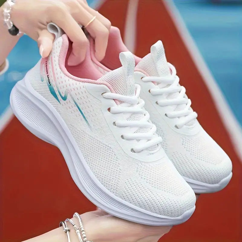 Baskets Orthopédiques Femme Respirantes en Maille - Confort et Soutien Optimal