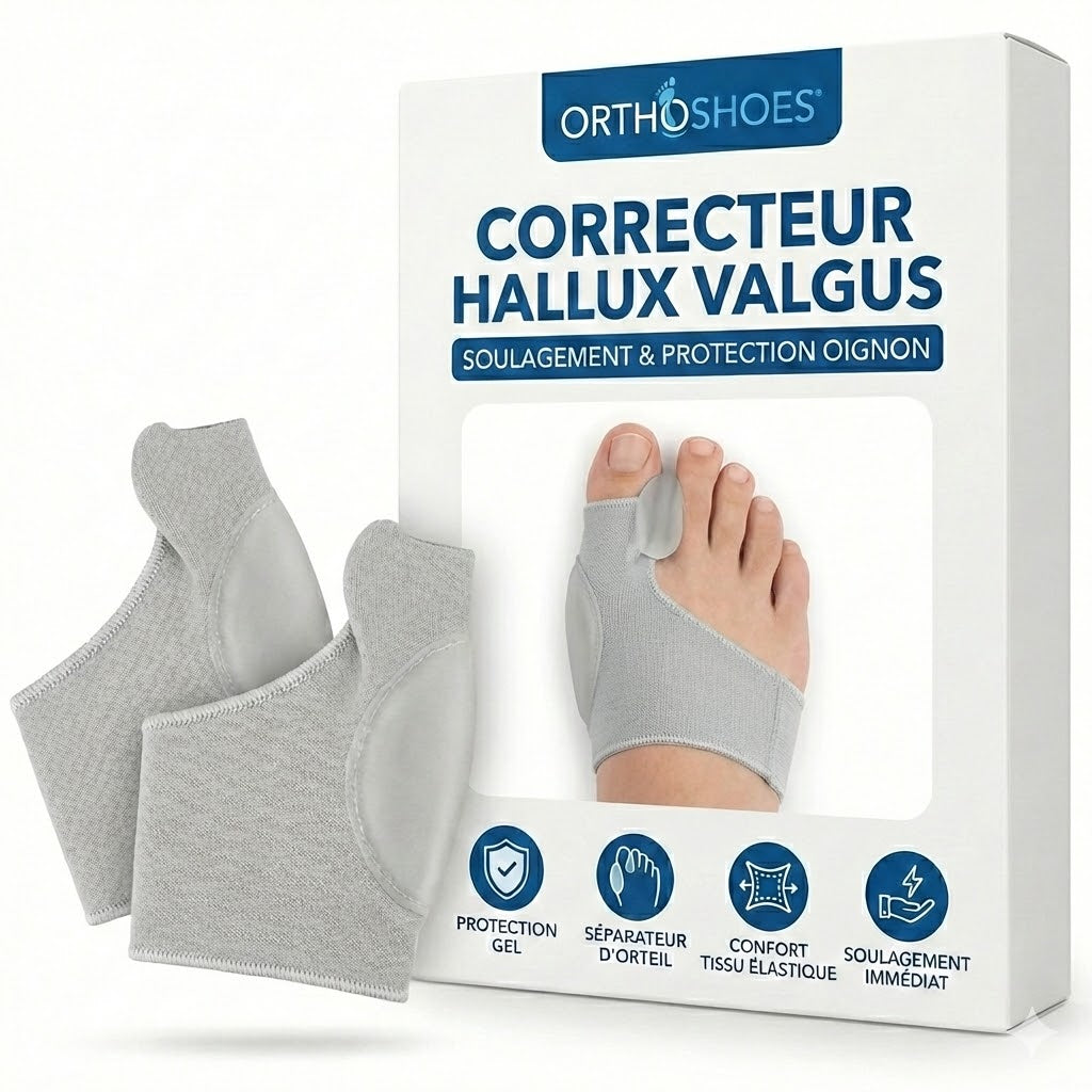 Correcteur Hallux Valgus & Séparateur d'Orteils