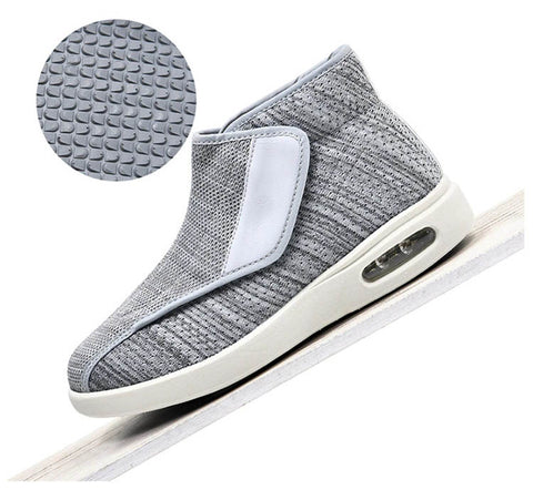 Chaussons Montants Orthopédiques Confort - Gris