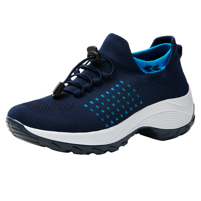 Baskets Orthopédiques Confort Sport Bleues - Performance et Style au Quotidien