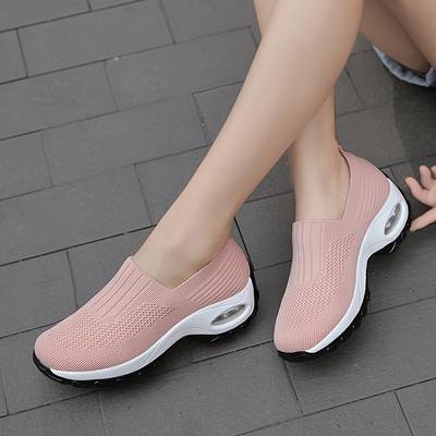 Baskets Orthopédiques Roses pour Femmes avec Coussin d'Air - Performance et Élégance