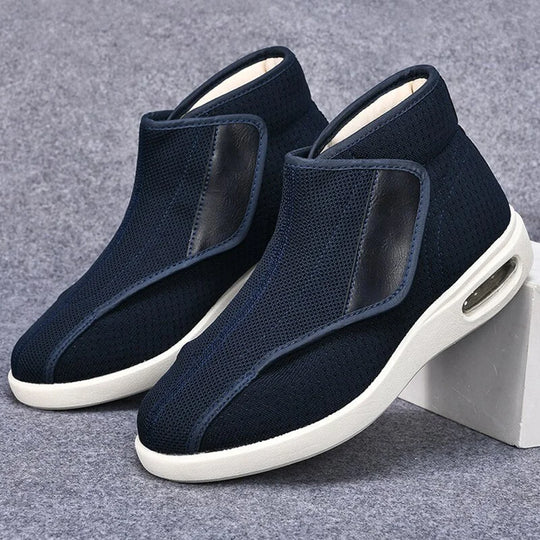 Chaussons Montants Orthopédiques Confort - Bleu