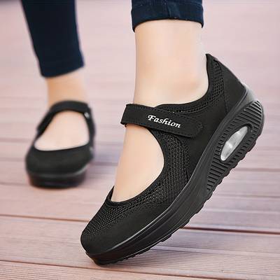 Chaussures Orthopédiques Noires à Scratch Confort Plus - Alliez Style et Bien-être