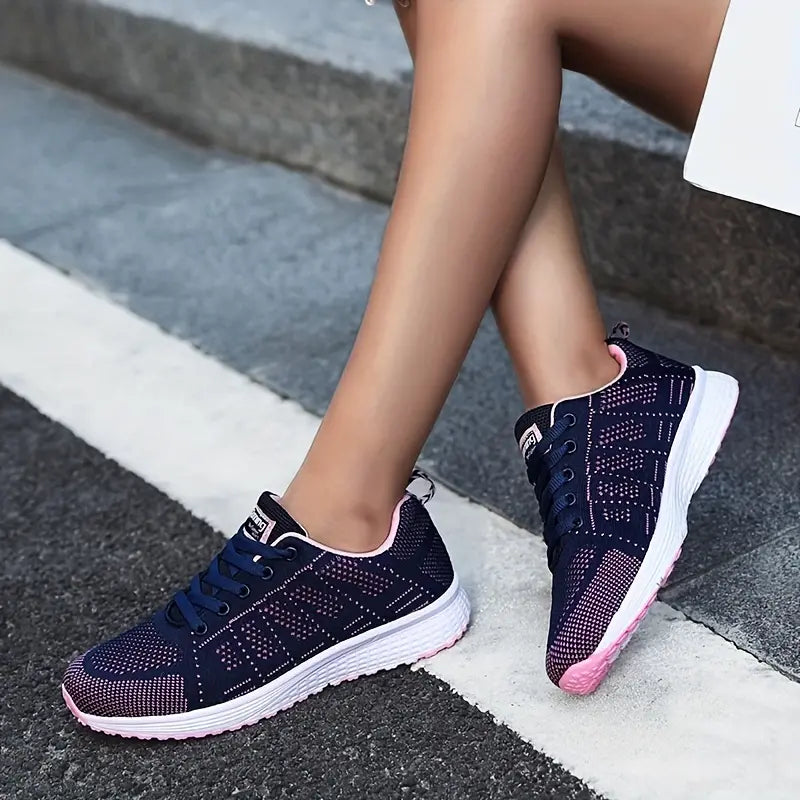 Baskets Orthopédiques Légères et Respirantes - Sneakers Bleues Unisexes pour le Sport et le Quotidien