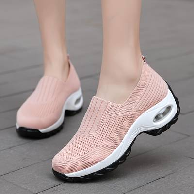 Baskets Orthopédiques Roses pour Femmes avec Coussin d'Air - Performance et Élégance