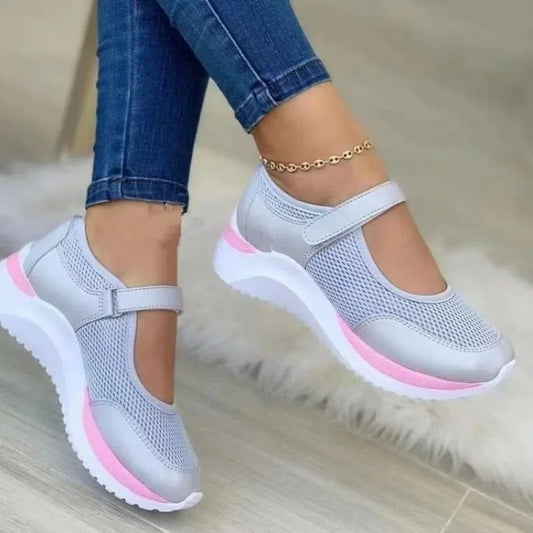 Chaussures Orthopédiques et Respirantes à Sangle pour Femmes