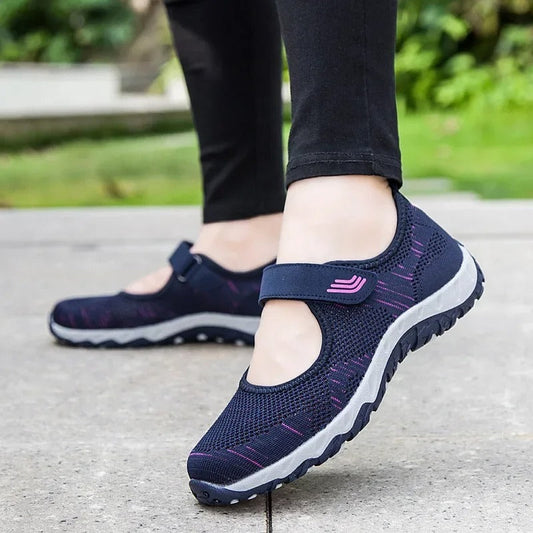 Chaussures / Sandales Orthopédiques Respirantes Sportives Bleues - Confort et Style pour Toutes Vos Activités