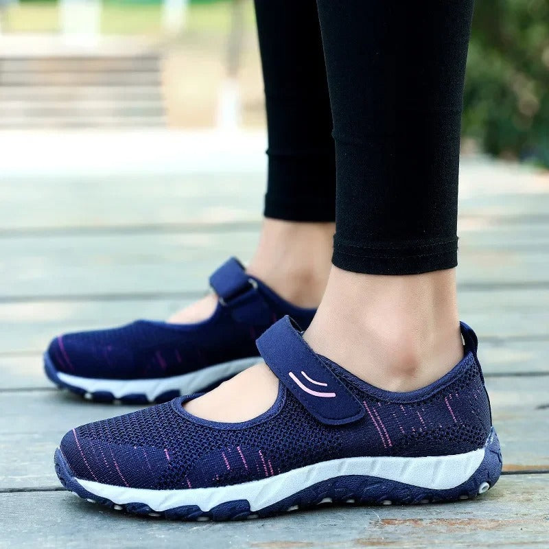 Chaussures / Sandales Orthopédiques Respirantes Sportives Bleues - Confort et Style pour Toutes Vos Activités