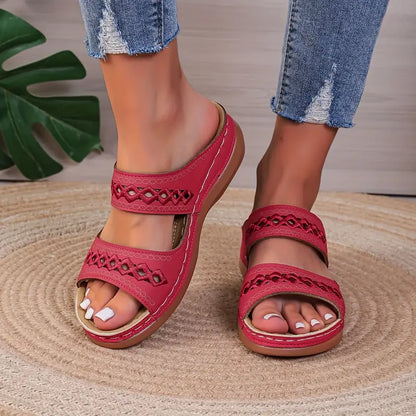Sandales Orthopédiques Élégance Confort – Sandales de Marche Légères et Stylées