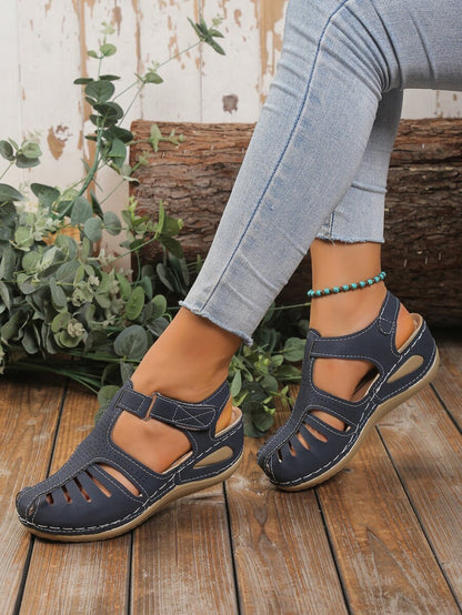 Sandales Orthopédiques Confort Plus Bleues - Équilibre Parfait entre Style et Bien-être