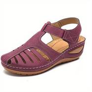 Sandales Orthopédiques Confort Plus Violet - Équilibre Parfait entre Style et Bien-être