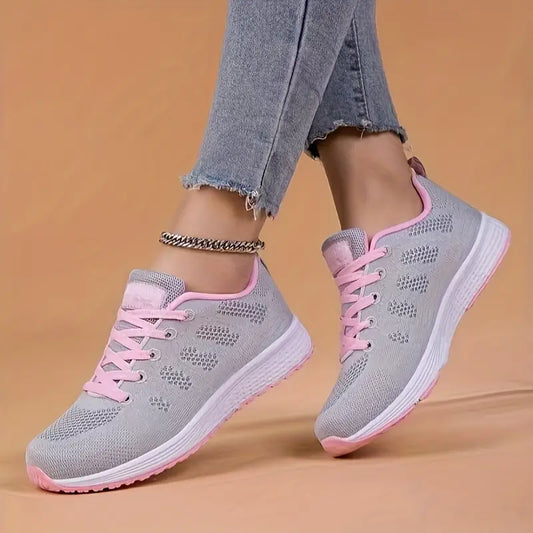 Baskets Orthopédiques Légères et Respirantes - Sneakers Grises Unisexes pour le Sport et le Quotidien