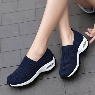 Baskets Orthopédiques Bleues pour Femmes avec Coussin d'Air - Performance et Élégance