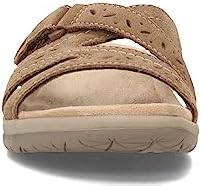 Sandales Orthopédiques en Cuir Suédé Marron - Style et Soutien pour Femmes