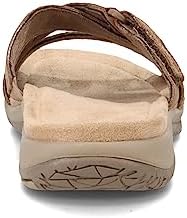 Sandales Orthopédiques en Cuir Suédé Marron - Style et Soutien pour Femmes