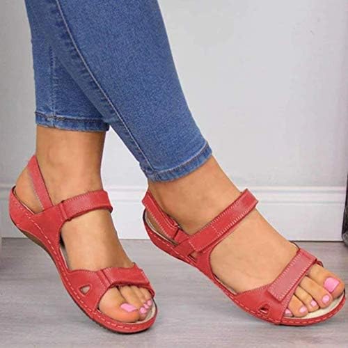 Sandales Orthopédiques Confortables à Scratch pour Femmes