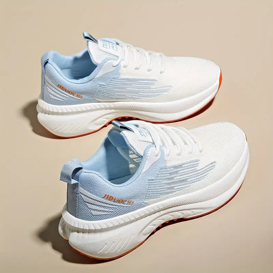 Baskets Femme Respirantes et Ultra Légères Orthopédiques - Bleu