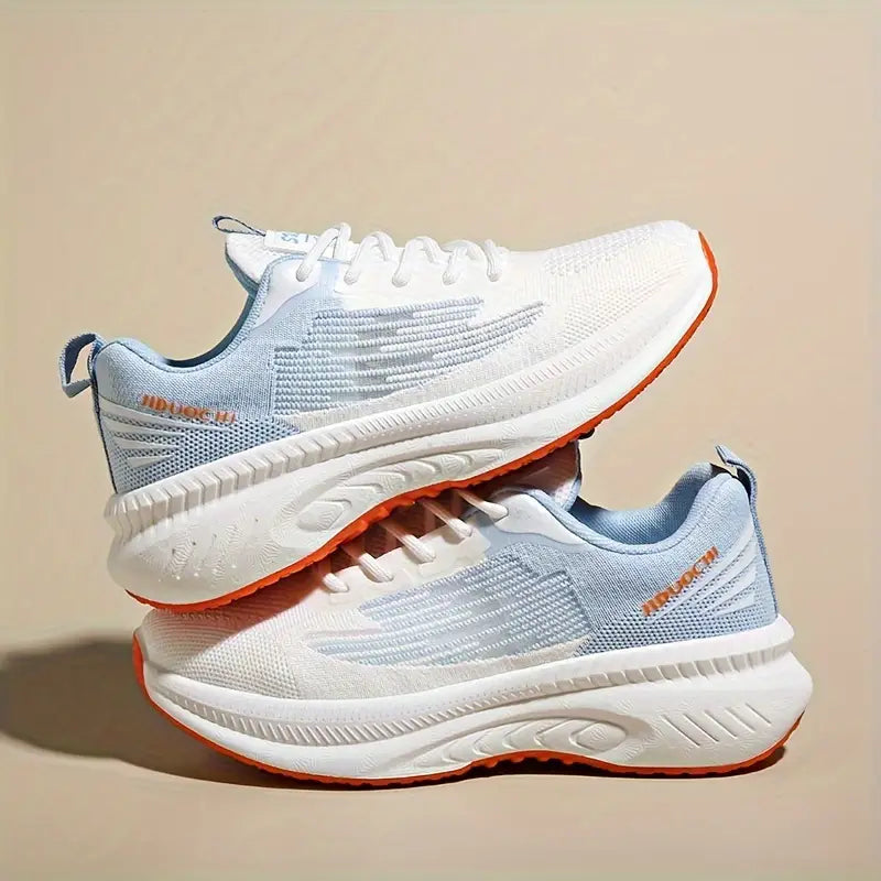 Baskets Minimalistes Femme - Toile Blanche Souple, Semelle Fine Zéro Drop Pour Marche, Running