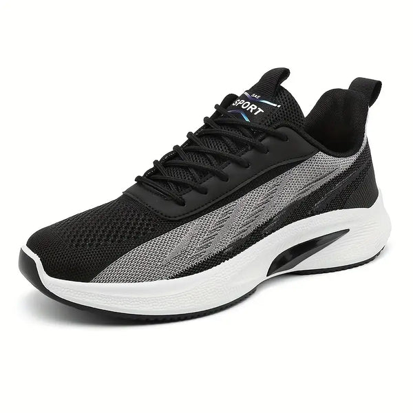 Basket Homme Chaussures De Course Run Masculines Respirante Air Sport Chaussures QUT-3.5 Noir
