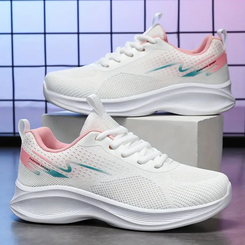 Baskets Orthopédiques Femme Respirantes en Maille - Confort et Soutien Optimal