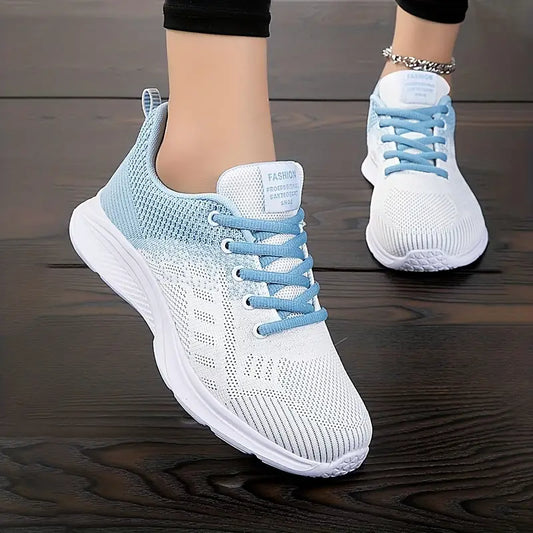 Baskets de Sport Bleu Respirantes - Confort et Légèreté pour un Usage Quotidien