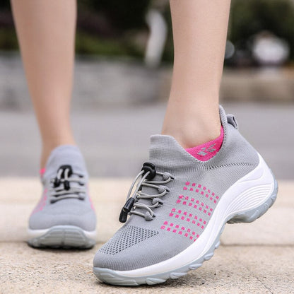 Baskets Orthopédiques Confort Sport Gris - Performance et Style au Quotidien
