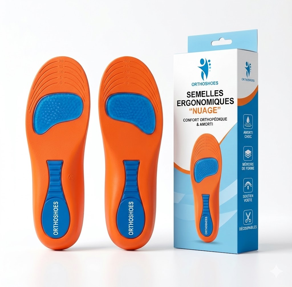 Semelles Orthopédiques Gel Confort
