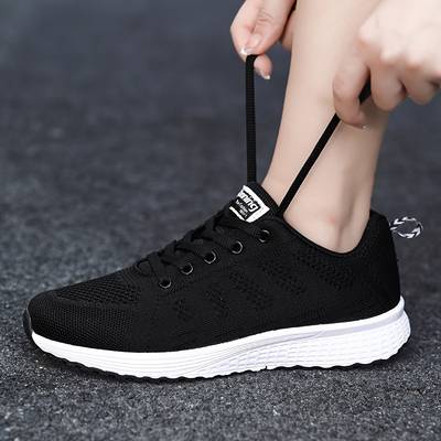 Baskets Orthopédiques Légères et Respirantes - Sneakers Noir Unisexes pour le Sport et le Quotidien
