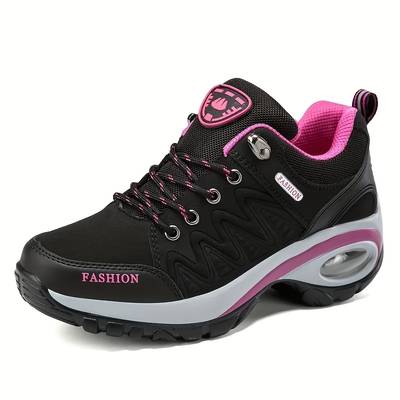 Chaussures de Randonnée Orthopédiques Noires pour Femmes - Confort et Style