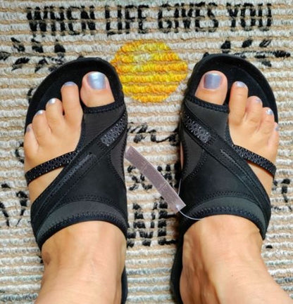 Mules Orthopédiques Correctrices Hallux Valgus - Séparateur d'Orteils & Confort Souple