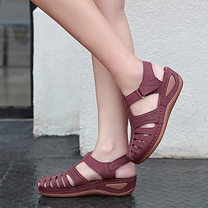 Sandales Orthopédiques Confort Plus Violet - Équilibre Parfait entre Style et Bien-être