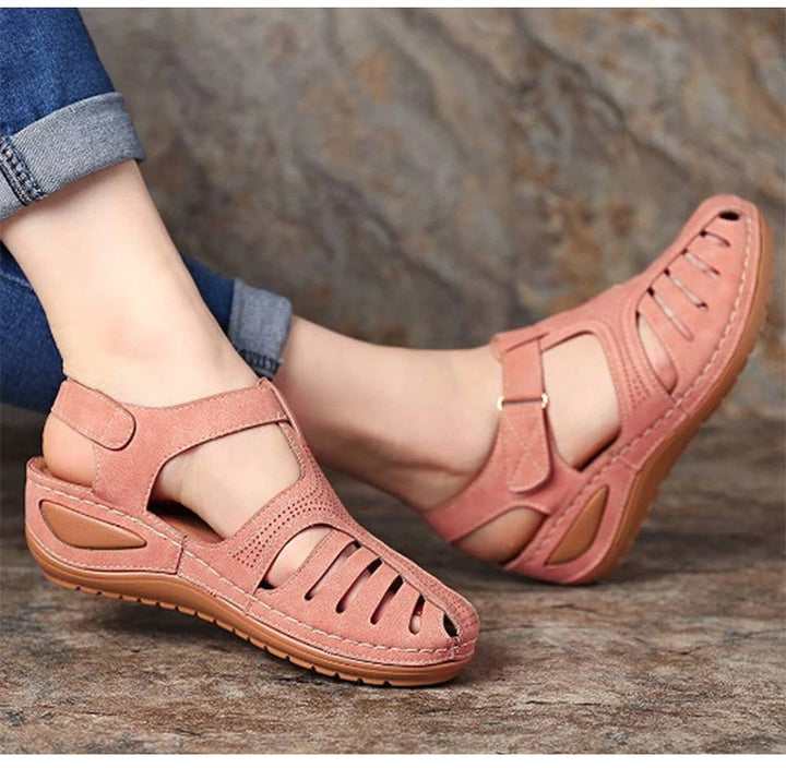Sandales Orthopédiques Confort Plus Rose - Équilibre Parfait entre Style et Bien-être