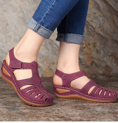 Sandales Orthopédiques Confort Plus Violet - Équilibre Parfait entre Style et Bien-être